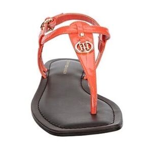 Tommy Hilfiger Women's Orange Sandals